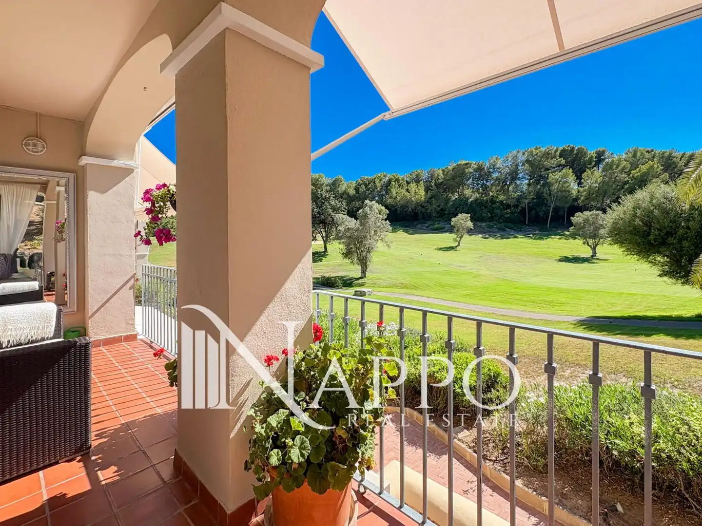 Terrasse von Wohnung zur Miete in Calvià mit Klimaanlage, Heizung und Terrasse