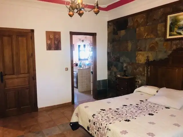 Dormitori de Casa o xalet de lloguer en Chiclana de la Frontera amb Calefacció, Jardí privat i Terrassa