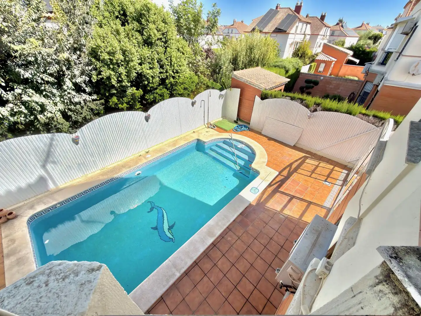 Swimming pool of Houses for sale in Gines, Sevilla