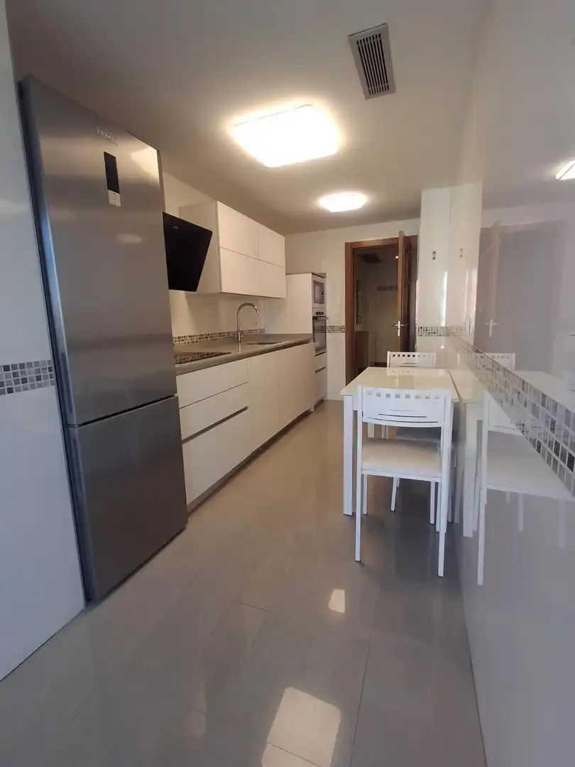 Kitchen of Flat for sale in Ponferrada  with Heating, Storage room and Furnished