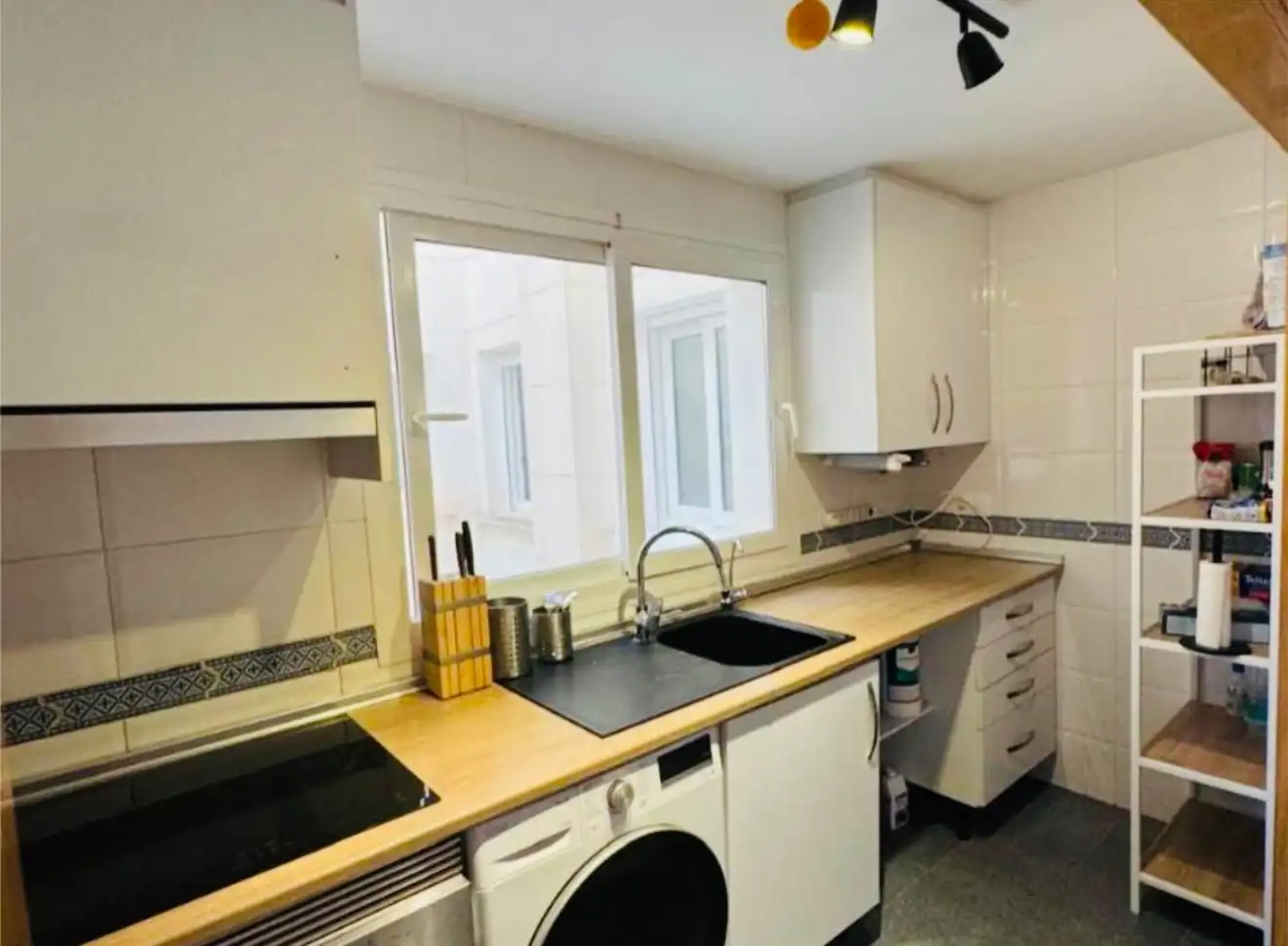 Cocina de Apartamento en venta en Calpe / Calp con Aire acondicionado, Calefacción y Terraza