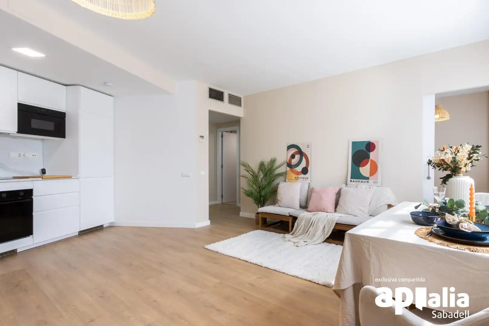 Sala de estar de Piso en venta en Sant Quirze del Vallès con Calefacción y Terraza
