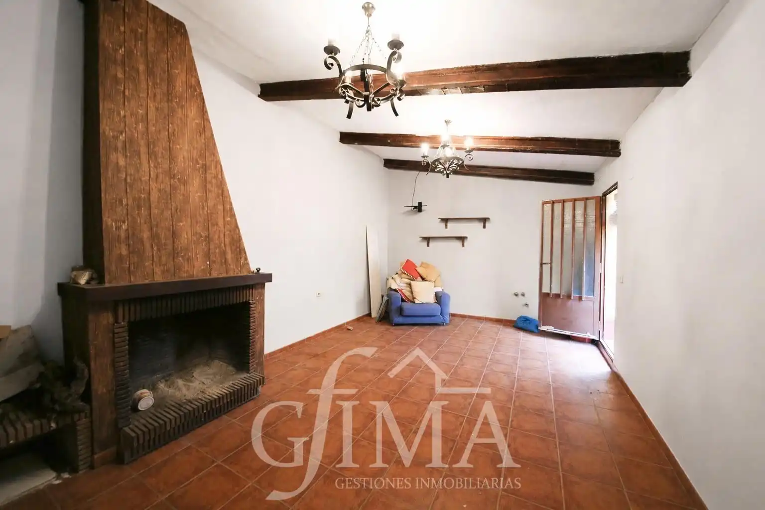 Sala de estar de Piso en venta en Tomelloso con Calefacción