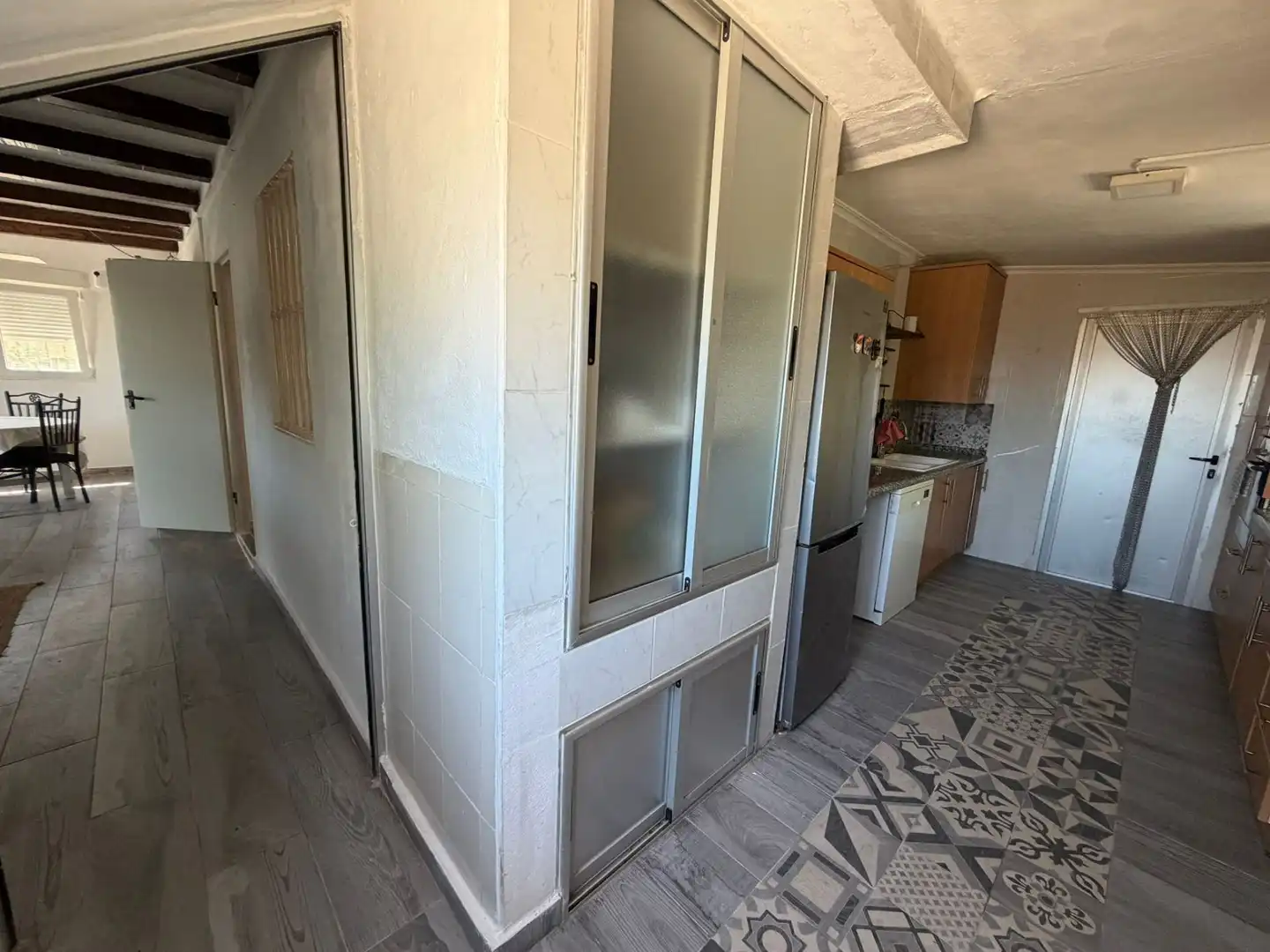 Cocina de Finca rústica en venta en Xeraco con Aire acondicionado, Jardín privado y Terraza