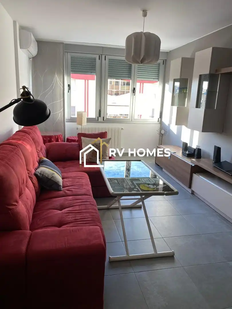 Sala de estar de Piso de alquiler en Cáceres con Aire acondicionado, Calefacción y Amueblado