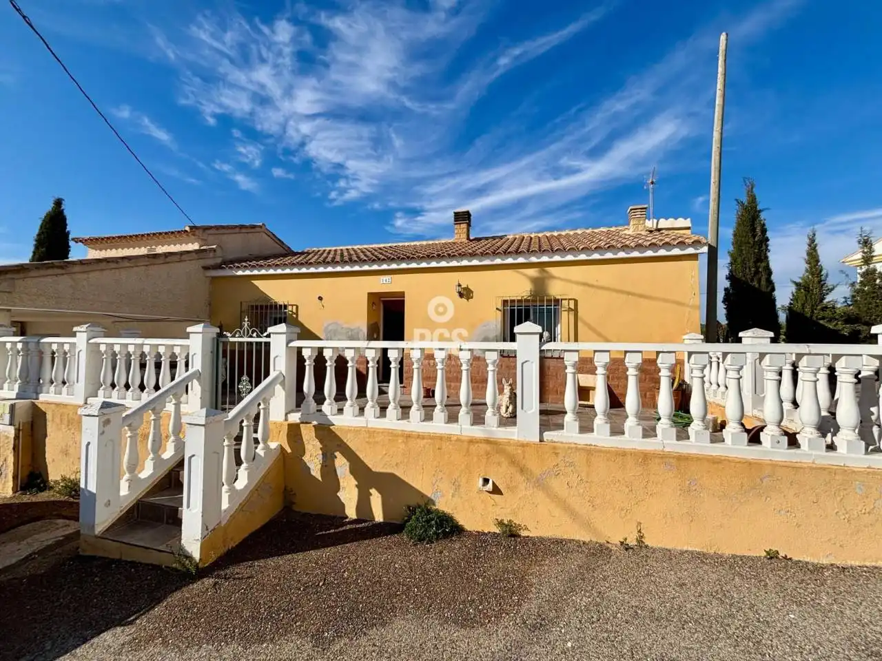 Vista exterior de Casa o chalet en venta en Lorca