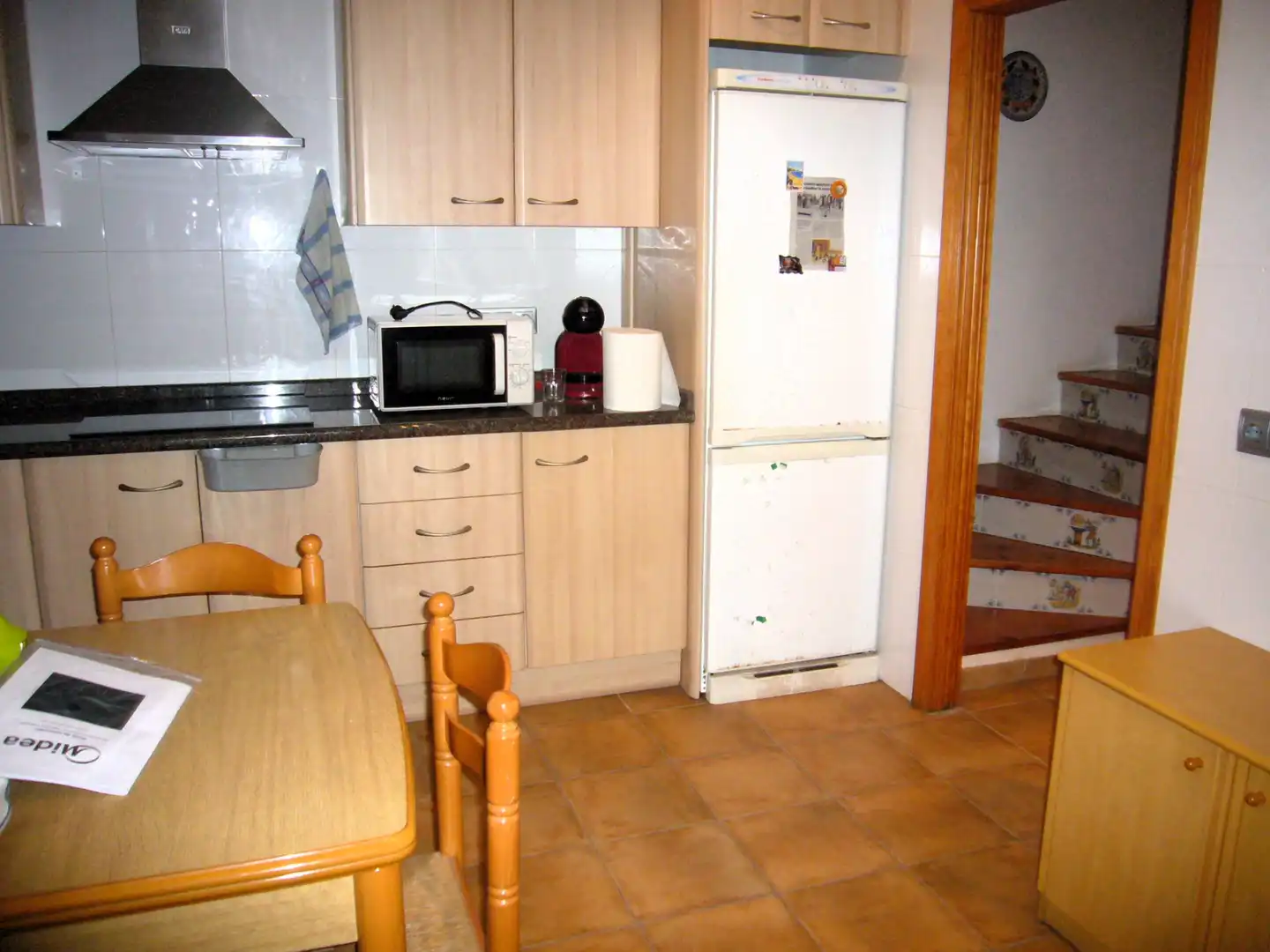 Cocina de Casa adosada en venta en Benicasim / Benicàssim con Terraza, Amueblado y Balcón