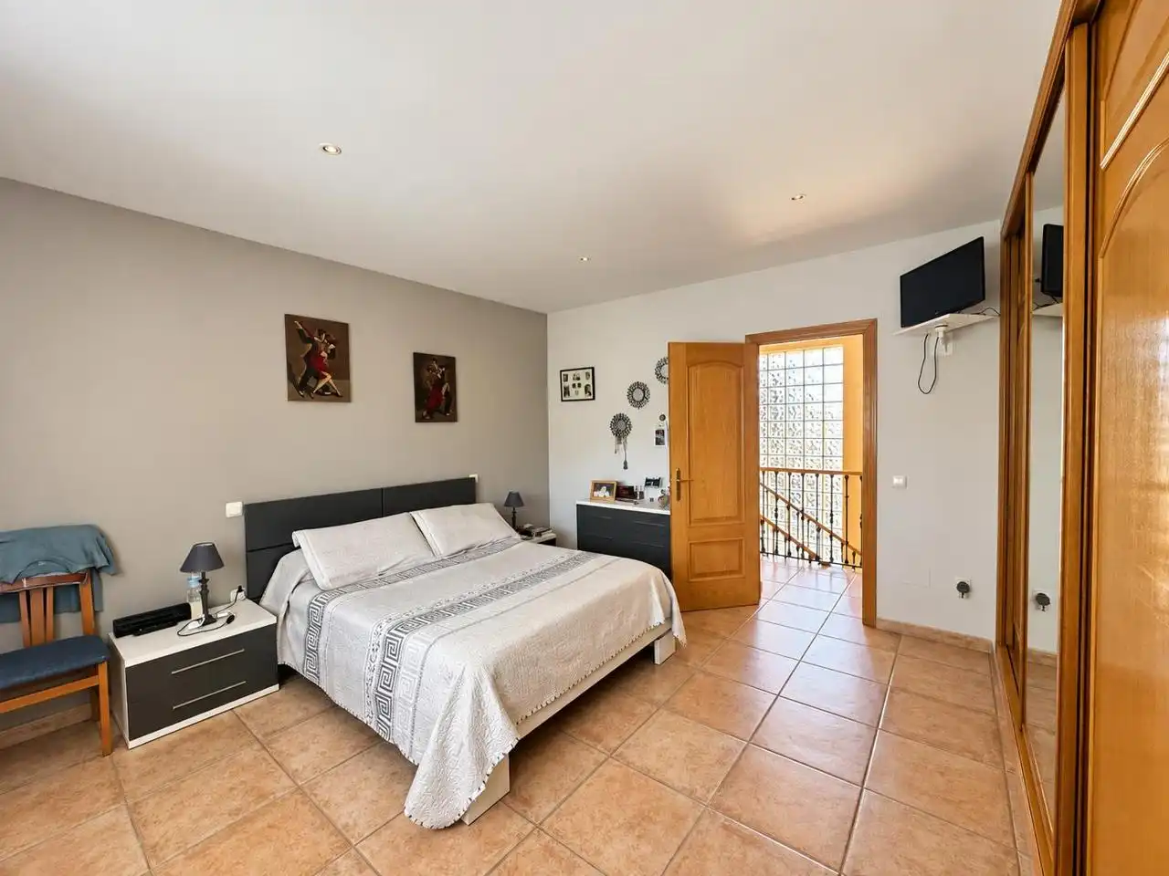 Dormitori de Casa o xalet en venda en Galapagar amb Aire condicionat, Calefacció i Jardí privat