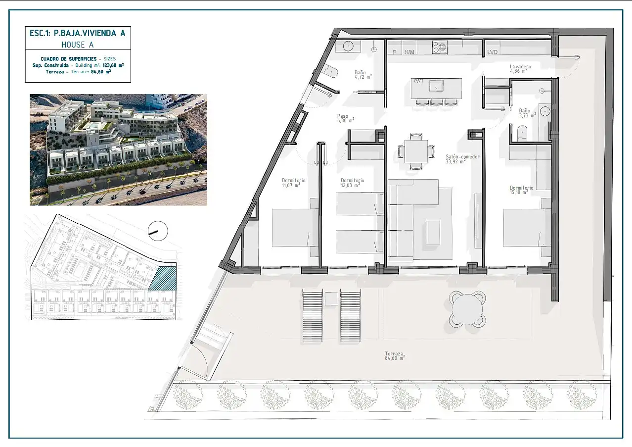 Apartament amb terrassa en venda a El Hornillo, imagen 39