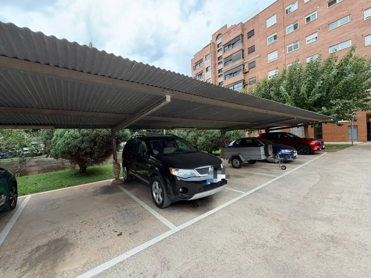 Parking of Flat for sale in Vila-real  with Air Conditioner, Furnished and Balcony