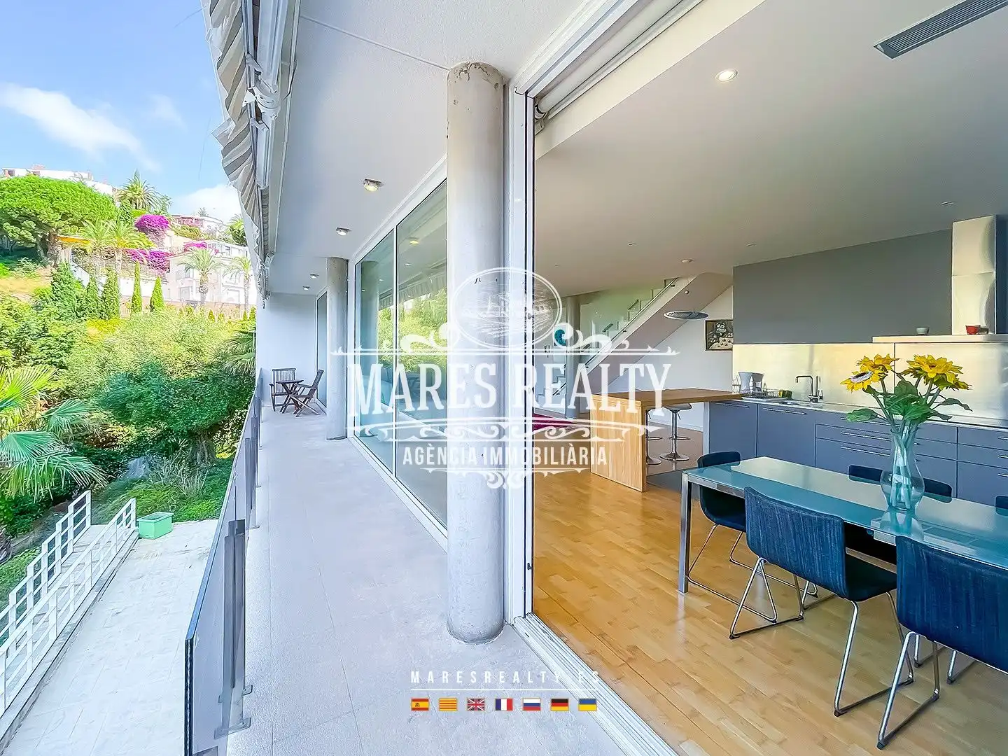 Terrassa de Casa o xalet en venda en Lloret de Mar amb Aire condicionat, Calefacció i Jardí privat