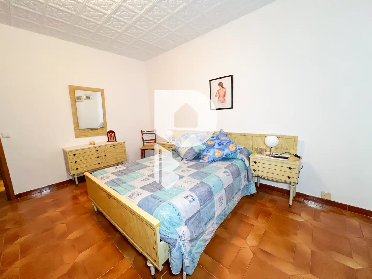 Dormitori de Casa o xalet en venda en Vallirana amb Aire condicionat, Calefacció i Jardí privat