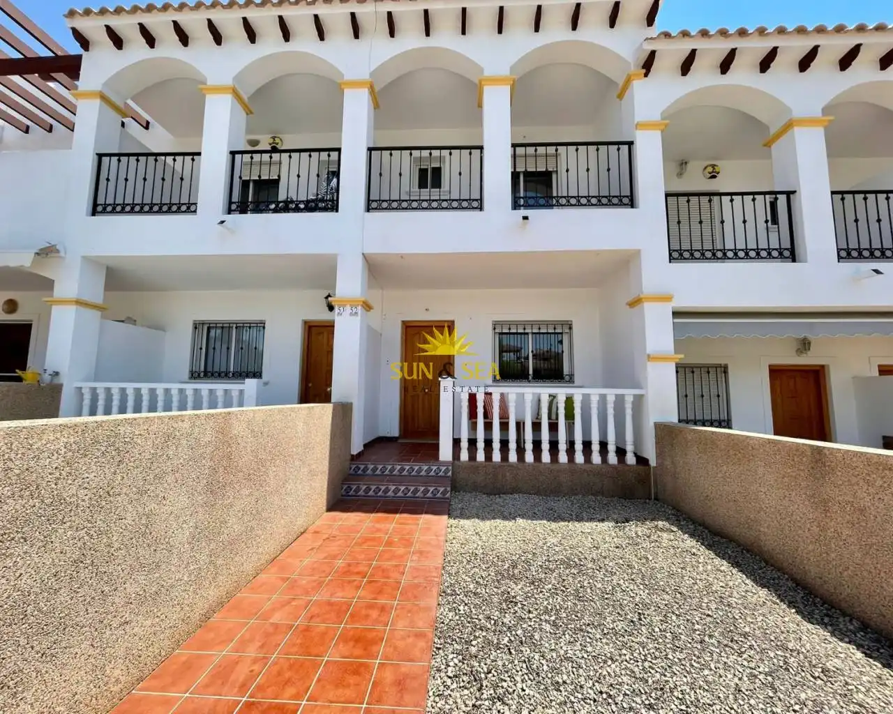 Exterior view of Duplexes for rent in Orihuela  with Air Conditioner, Heating and Private garden