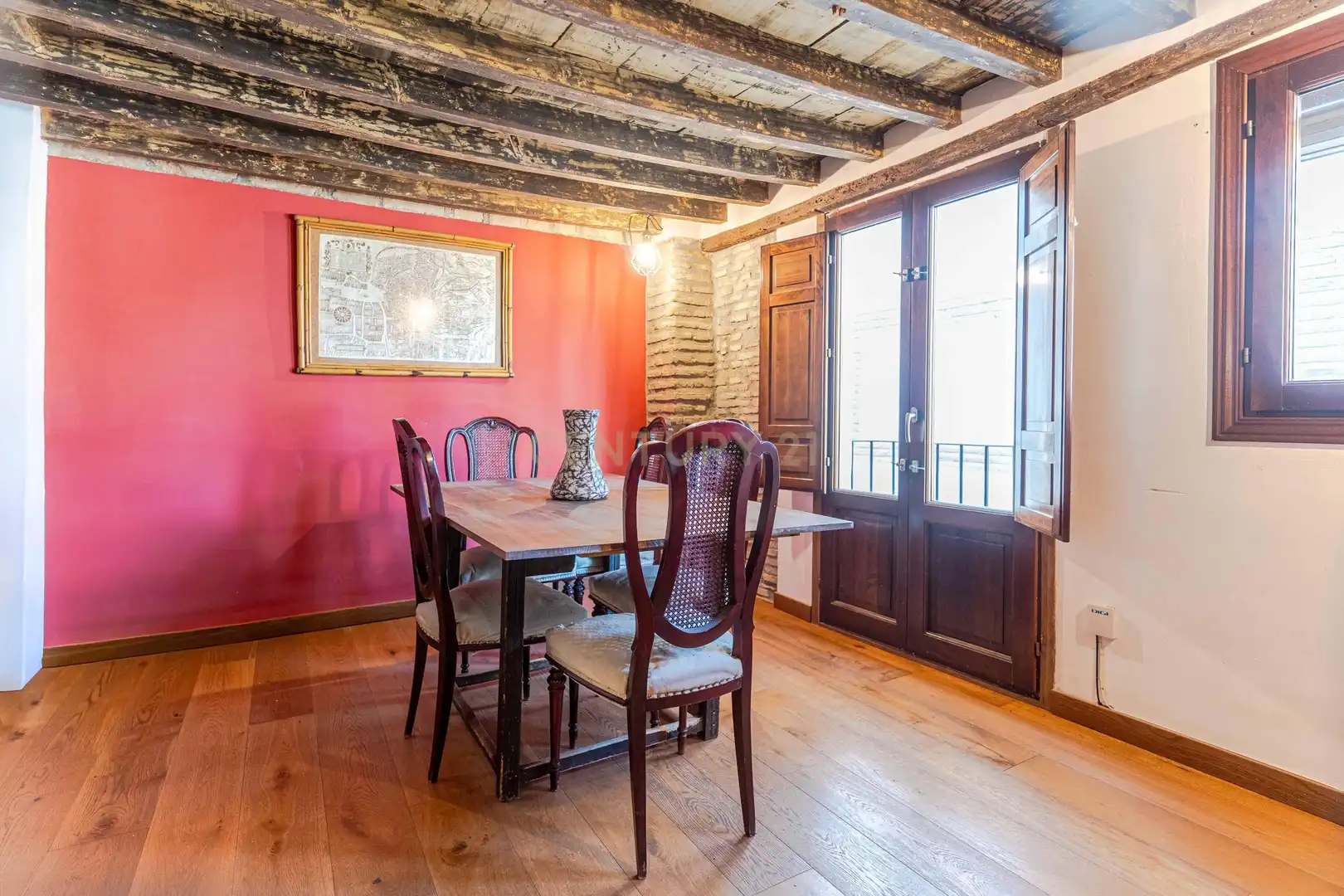 Dining room of Houses for sale in Granada  with Balcony