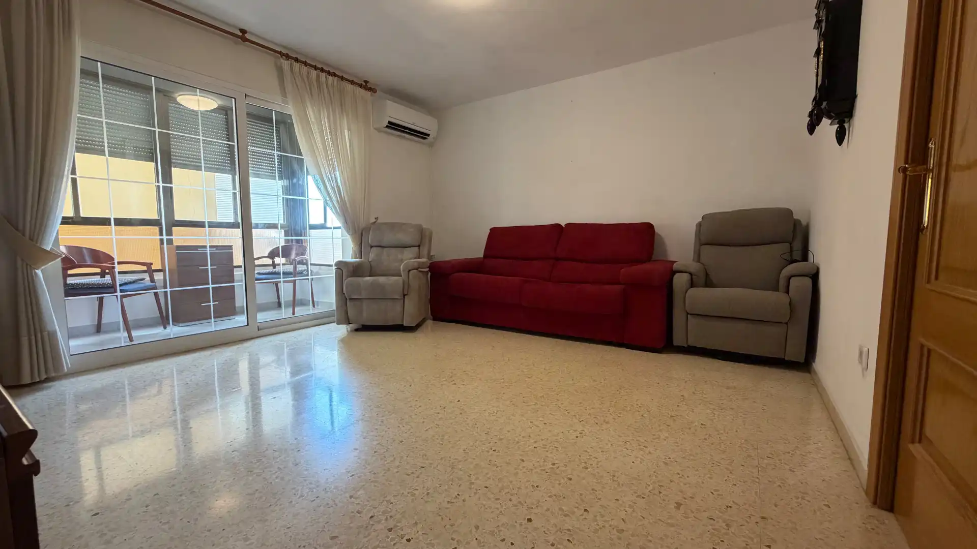 Sala de estar de Piso en venta en Manresa con Aire acondicionado, Calefacción y Trastero
