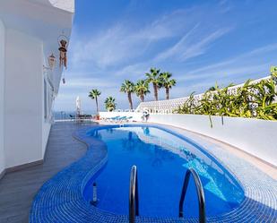 Swimming pool of House or chalet for sale in Santiago del Teide  with Air Conditioner, Terrace and Alarm