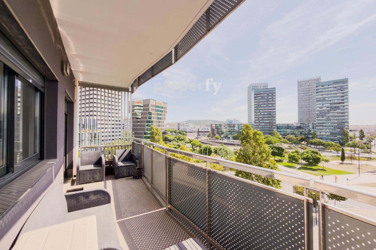 Terrace of Flat for sale in L'Hospitalet de Llobregat  with Air Conditioner, Heating and Terrace