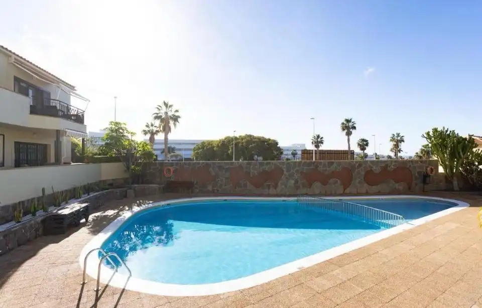 Piscina de Casa o xalet en venda en Adeje amb Jardí privat, Terrassa i Moblat