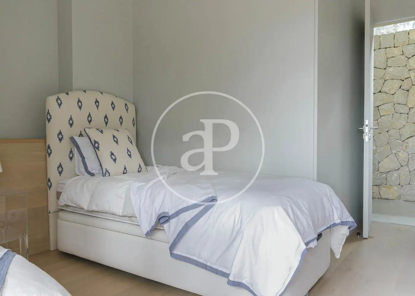 Bedroom of Houses for rent in Pollença  with Air Conditioner, Heating and Private garden