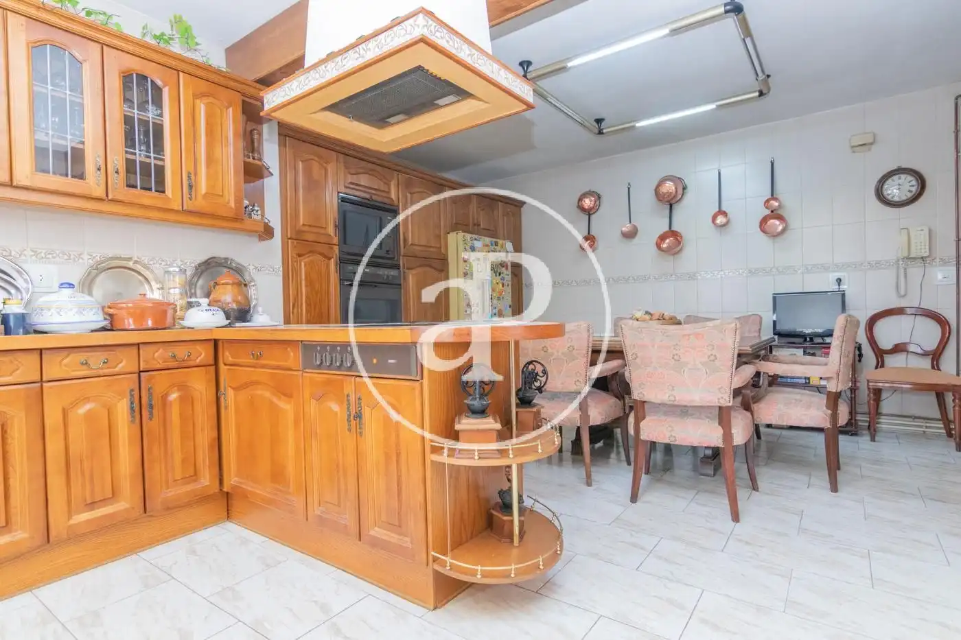 Kitchen of Houses for sale in Madrid  with Heating, Private garden and Terrace