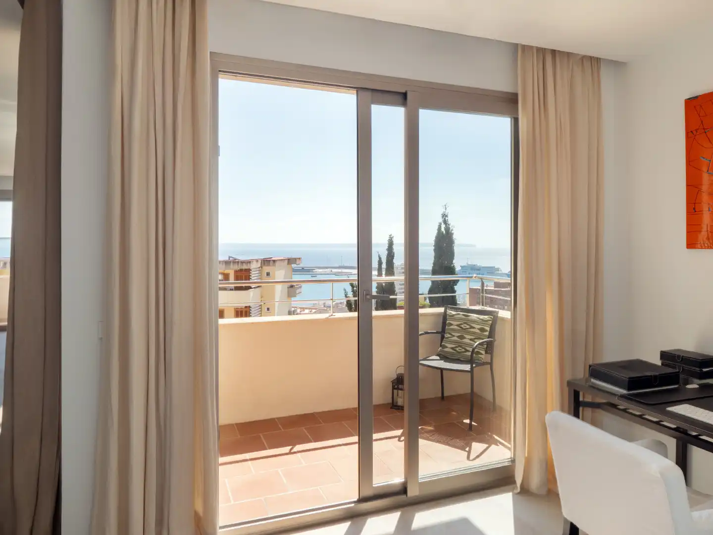 Dormitori de Àtic en venda en  Palma de Mallorca amb Aire condicionat, Terrassa i Piscina