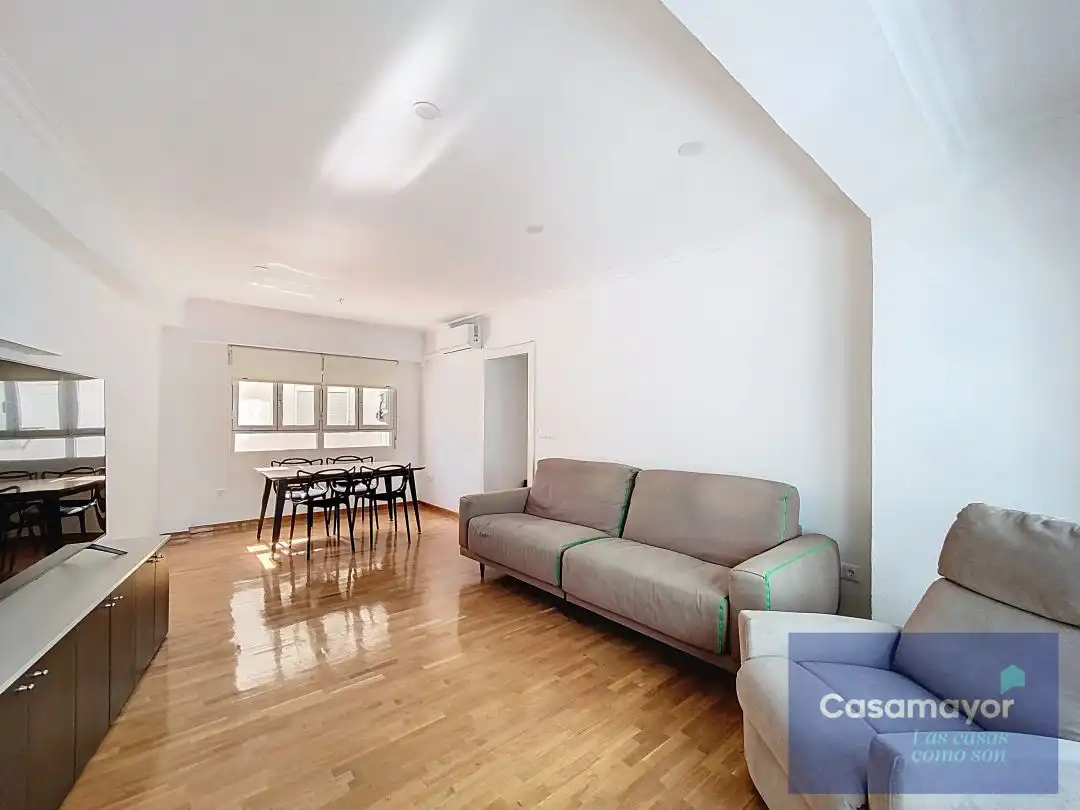 Sala de estar de Piso de alquiler en Alicante / Alacant con Aire acondicionado y Calefacción