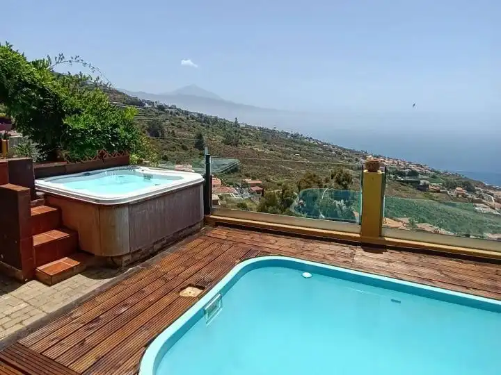Piscina de Casa o chalet en venta en El Sauzal con Jardín privado, Terraza y Piscina