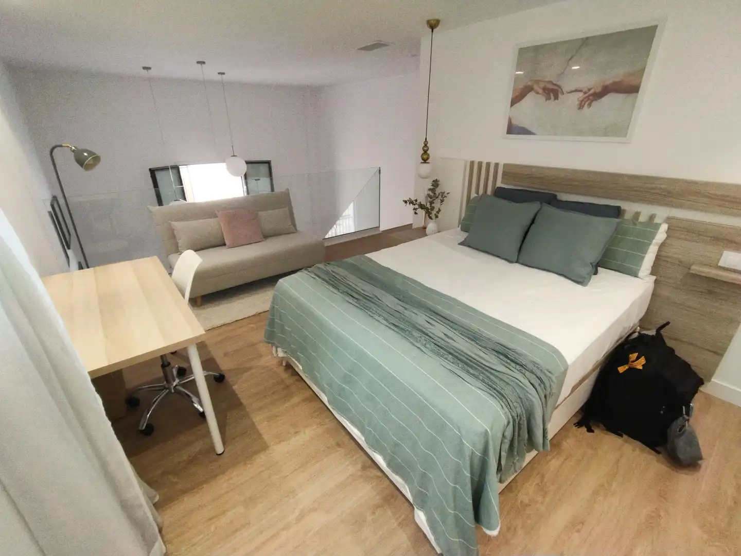 Bedroom of Duplexes for rent in Cádiz  with Air Conditioner, Heating and Parquet flooring