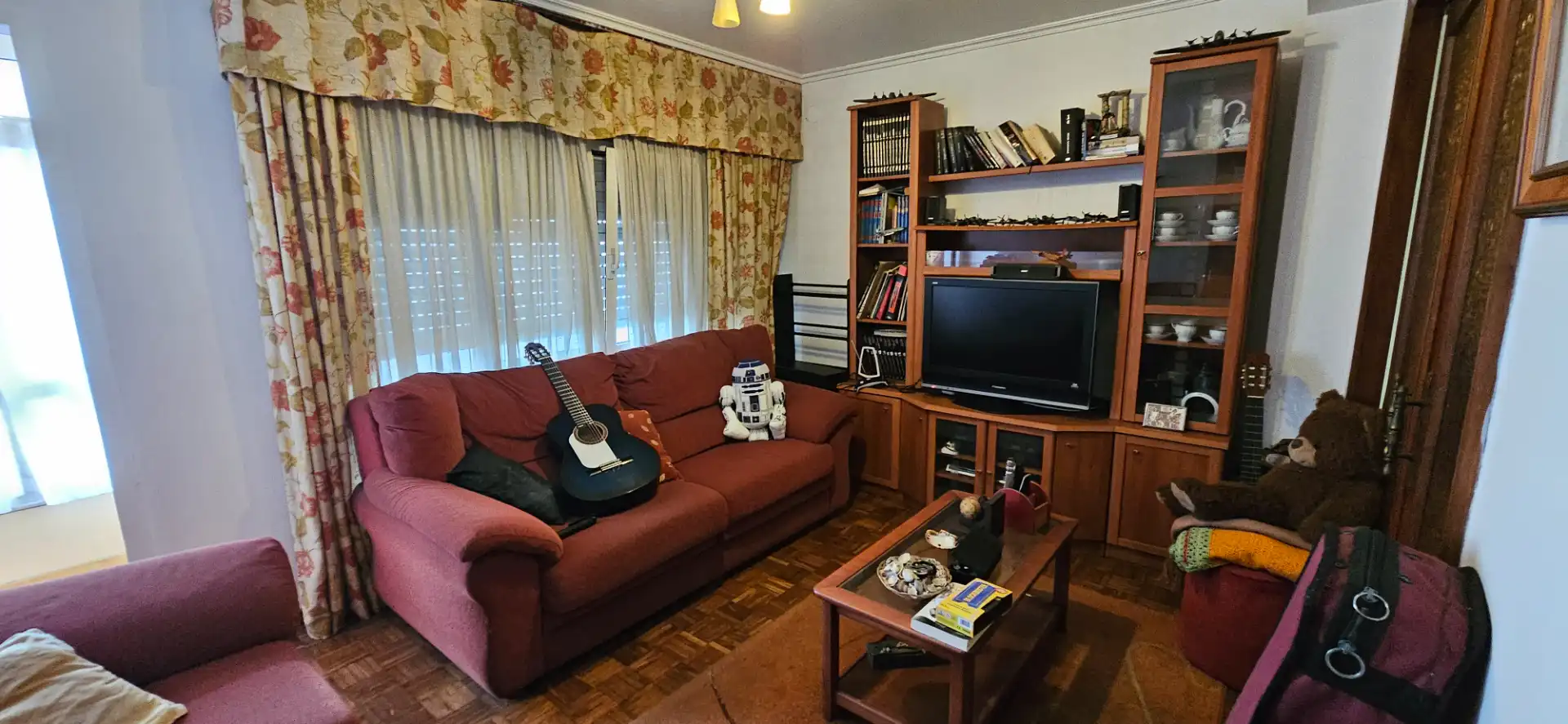Sala de estar de Piso en venta en Ferrol con Amueblado