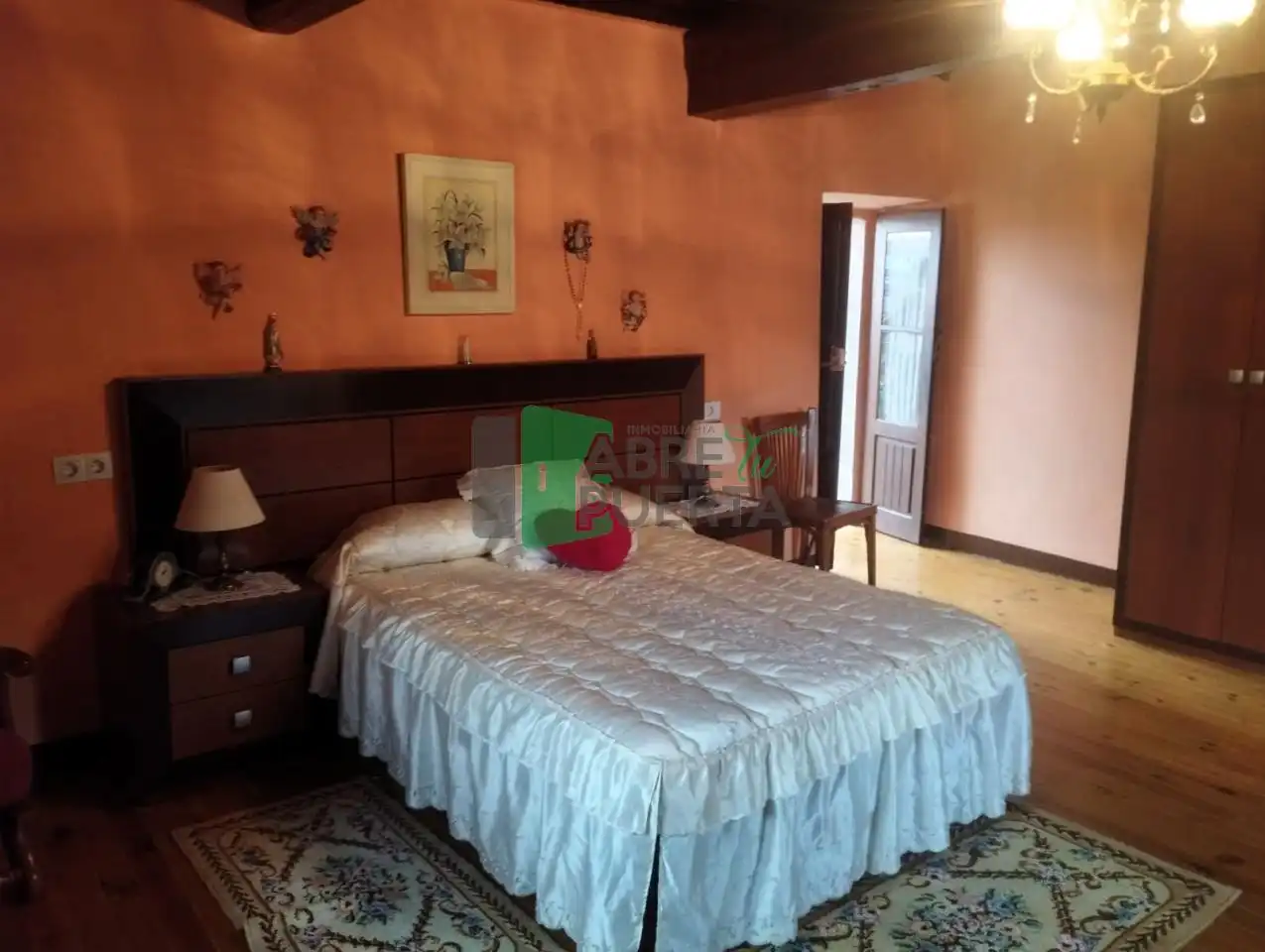Habitación de Casa o chalet en venta en Punxín con Jardín privado, Amueblado y Balcón