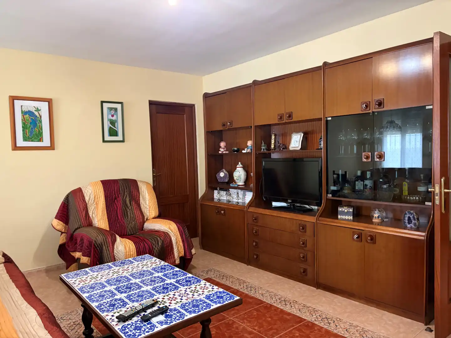 Sala d'estar de Casa o xalet en venda en Villalbilla amb Calefacció i Jardí privat