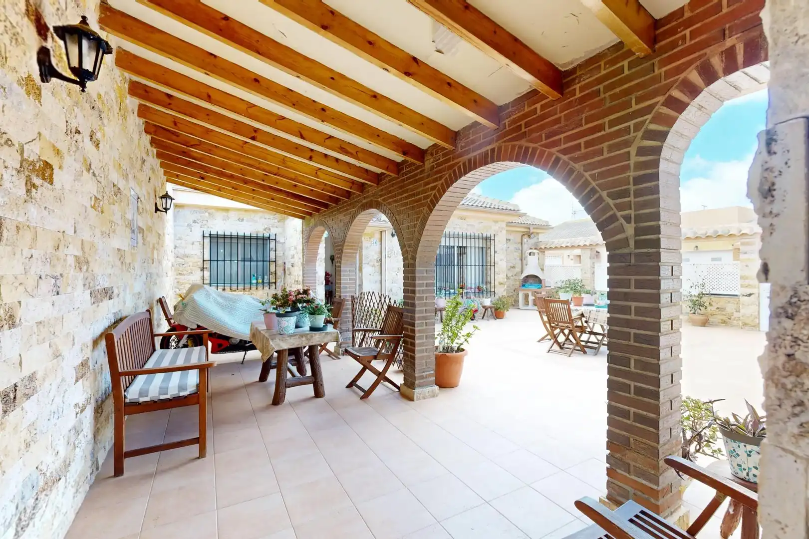 Terrassa de Casa o xalet en venda en Cartagena