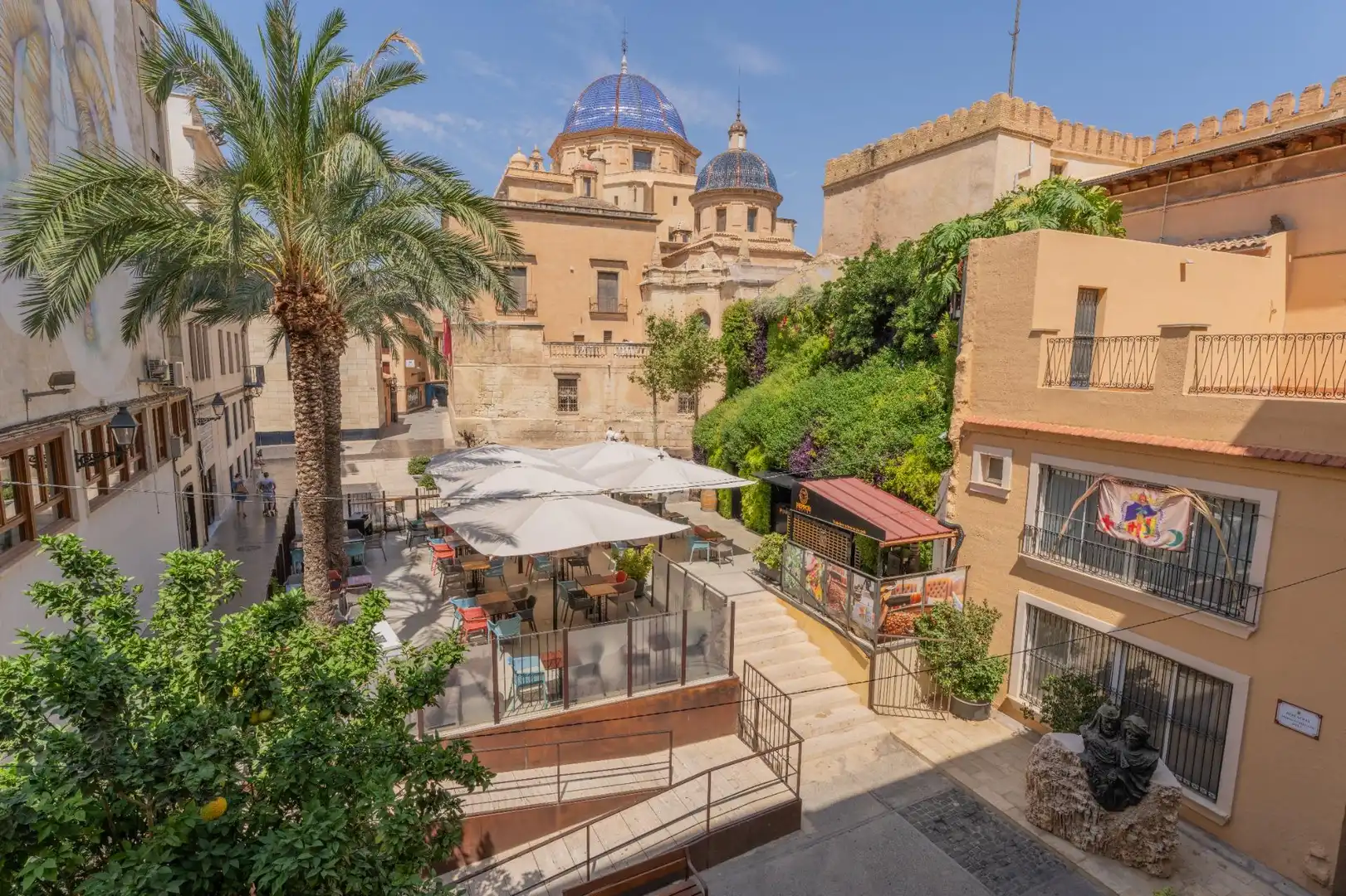 Terraza de Piso en venta en Elche / Elx con Aire acondicionado, Amueblado y Balcón