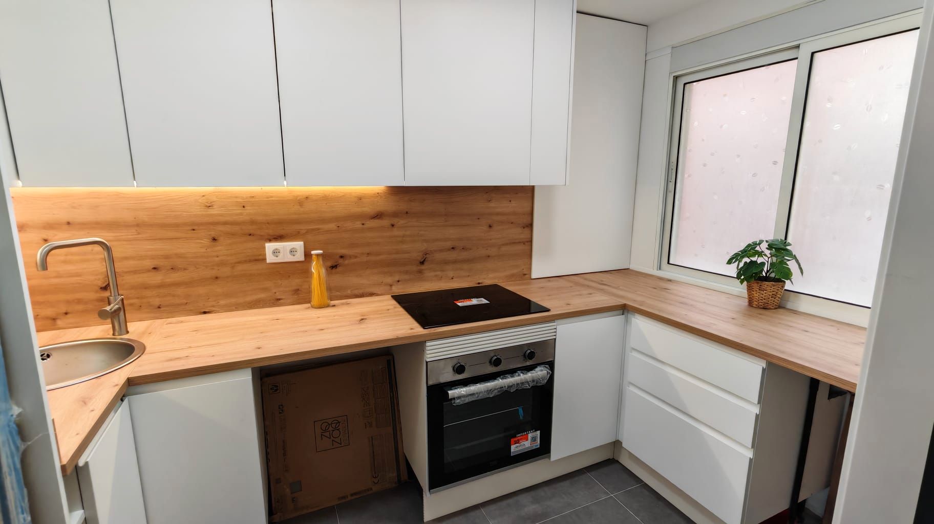 Cuina de Pis en venda en Sabadell amb Calefacció, Parquet i Moblat