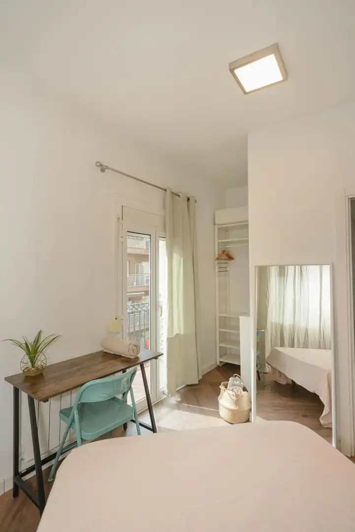 Habitación de Piso de alquiler en Barcelona con Calefacción, Amueblado y Lavadora
