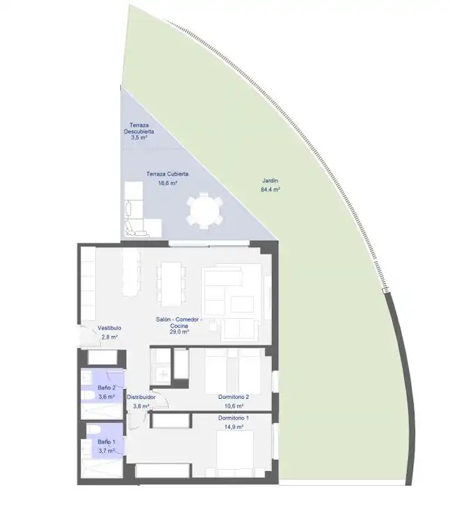 Apartment with pool for sale in Calle Islas Bermudas 100, imagen 21