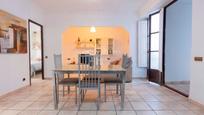 Dining room of Flat for sale in  Valencia Capital  with Heating, Terrace and Furnished