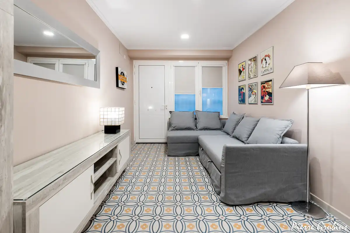 Wohnzimmer von Wohnung zum Verkauf in Reus mit Klimaanlage und Heizung