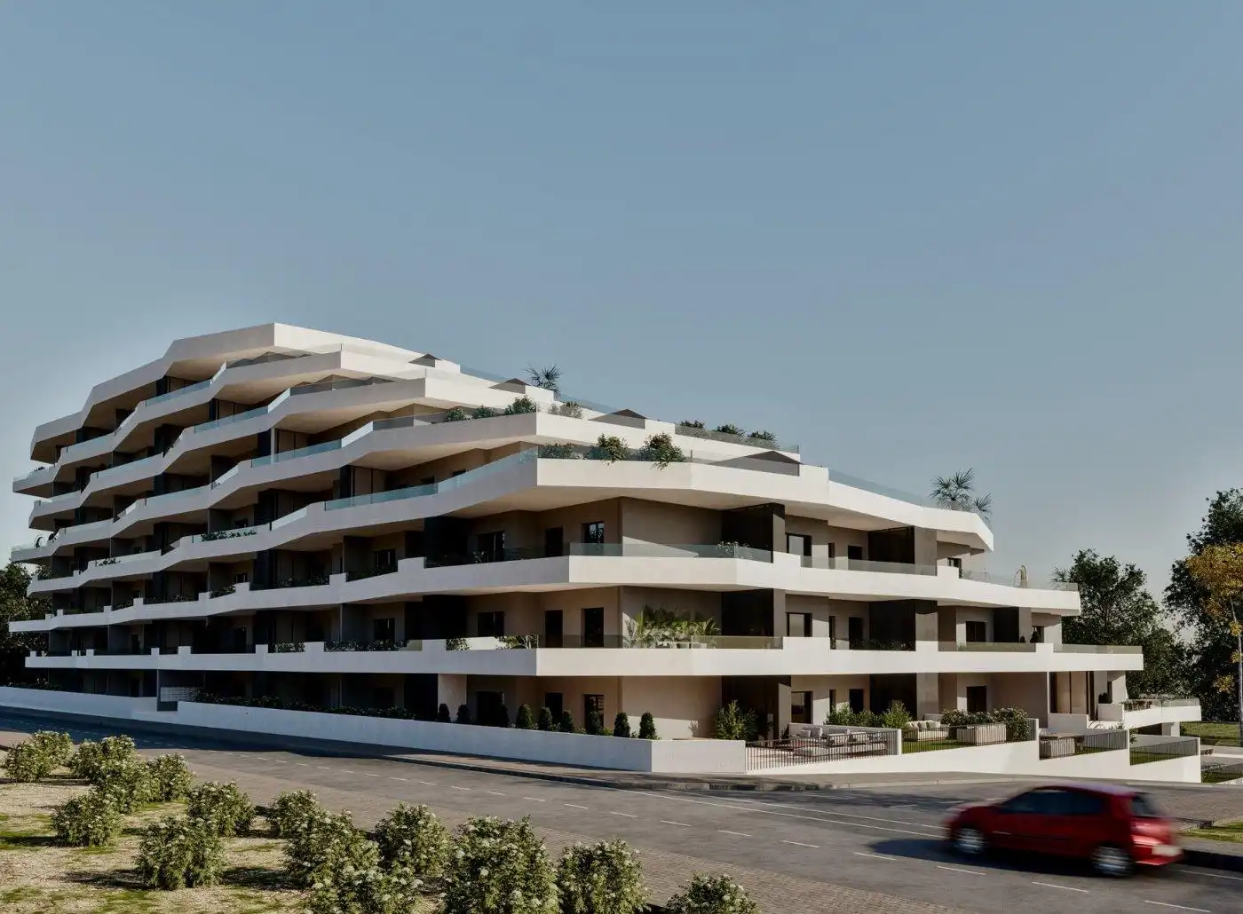 Exterior view of Apartments for sale in Orihuela  with Air Conditioner, Terrace and Storage room