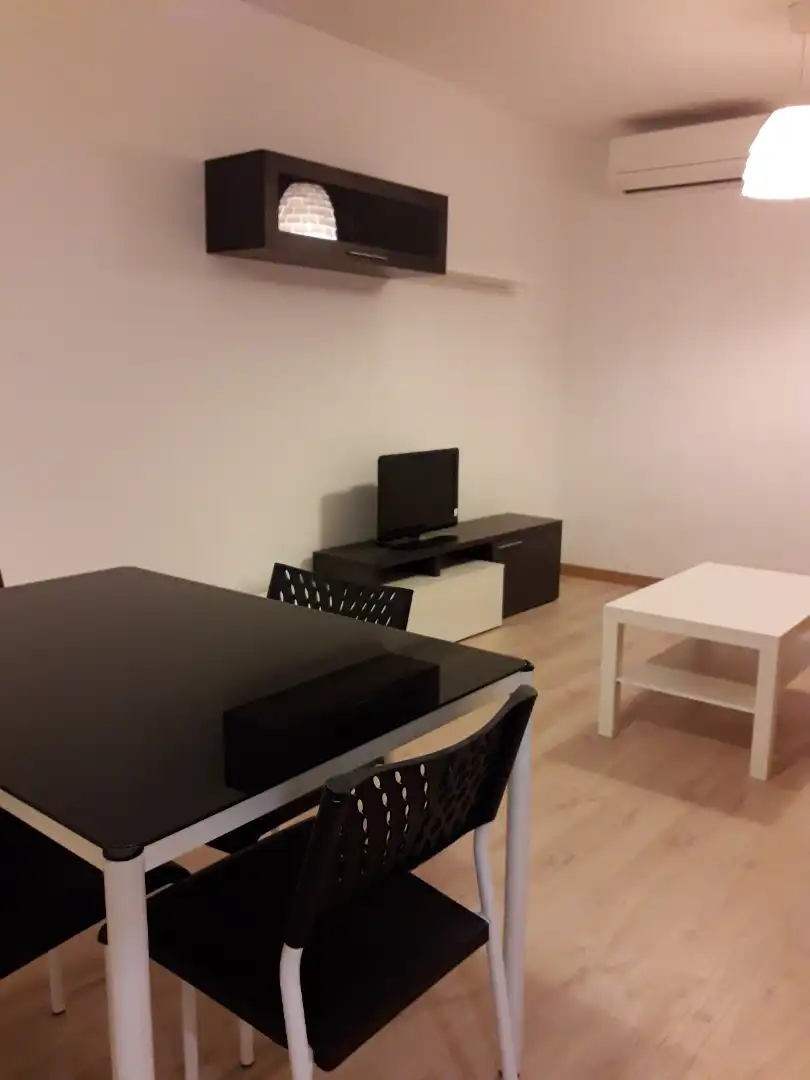 Living room of Flat for sale in Madrid  with Air Conditioner, Parquet flooring and Oven
