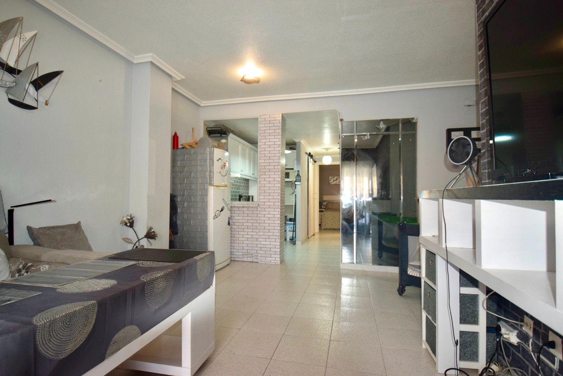 Kitchen of Flat for sale in Guardamar del Segura  with Swimming Pool, Furnished and Oven