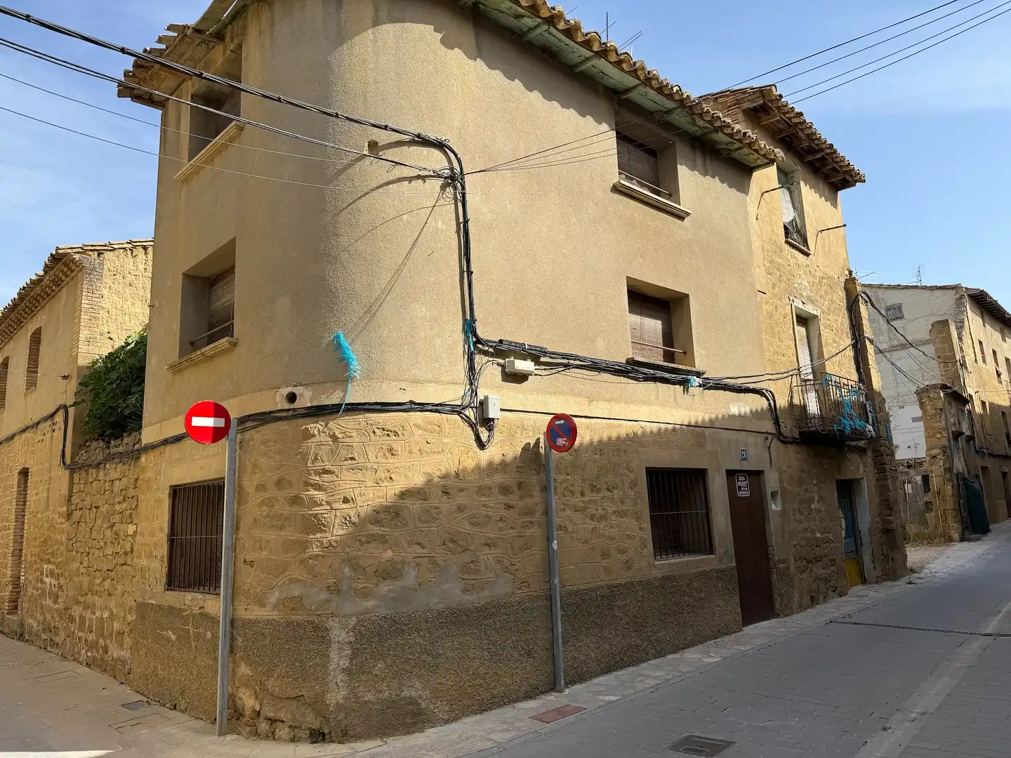 Vista exterior de Casa o xalet en venda en Sádaba