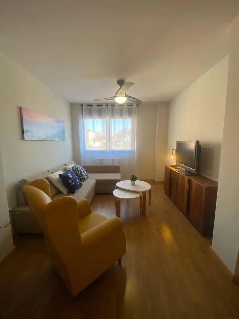 Living room of Flat for rent in Bargas  with Heating, Parquet flooring and Furnished