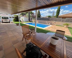 Garden of Country house to rent in Castelldefels  with Air Conditioner, Heating and Parquet flooring