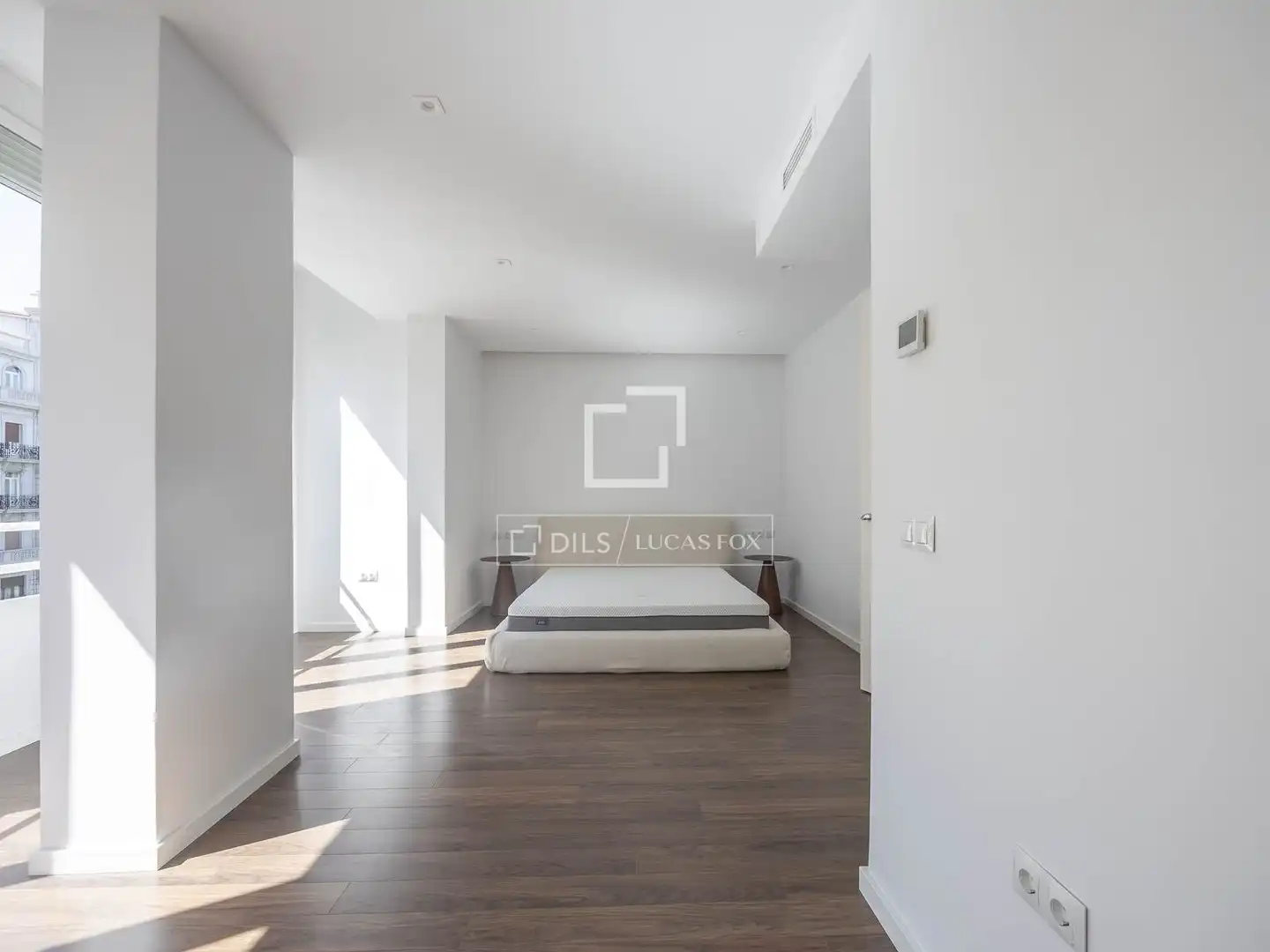 Bedroom of Flat for rent in Valencia  with Air Conditioner, Heating and Parquet flooring