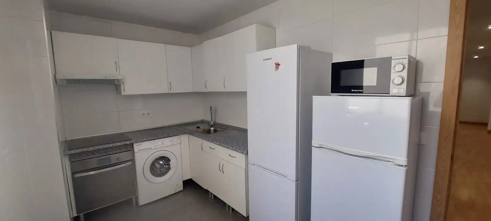 Küche von Wohnung zur untervermieten in Málaga mit Möbliert