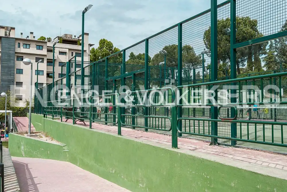 Terrassa de Apartament de lloguer en Madrid amb Aire condicionat i Calefacció