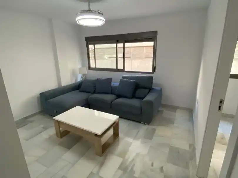 Living room of Flat for share in Armilla  with Parquet flooring, Swimming Pool and Furnished