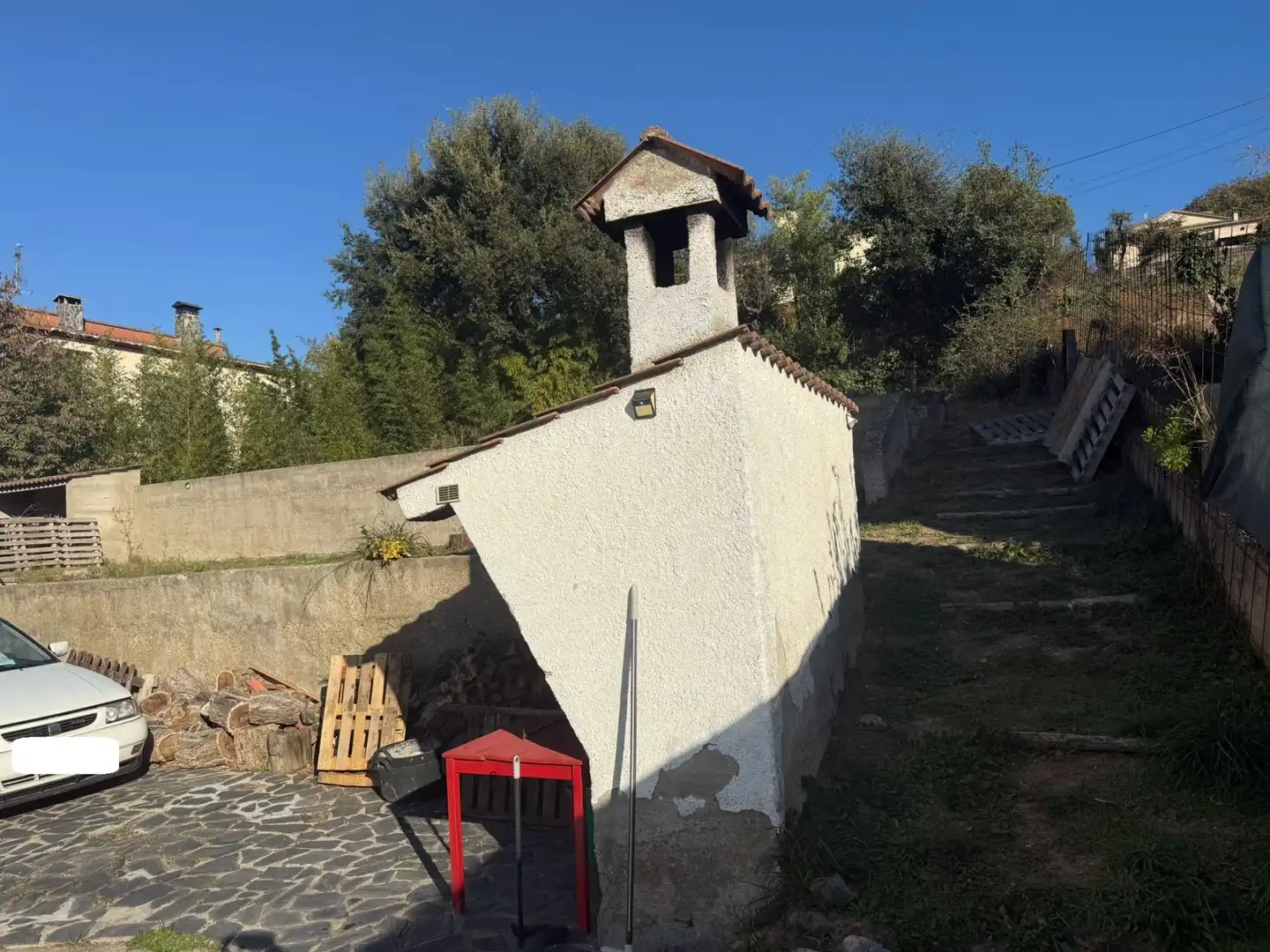 Vista exterior de Casa o xalet en venda en Riells i Viabrea amb Calefacció, Jardí privat i Terrassa