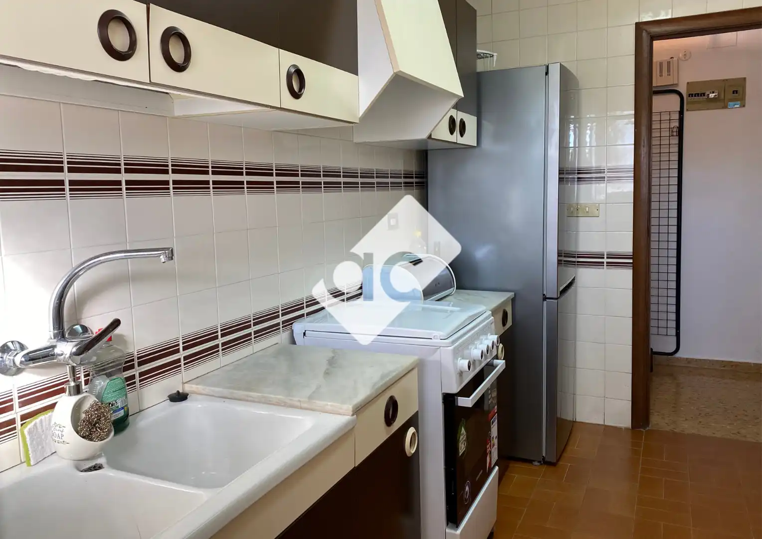 Cocina de Piso de alquiler en Valencia con Calefacción, Amueblado y Horno